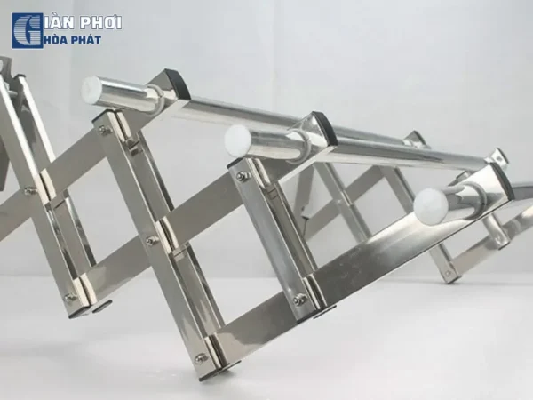 Giàn phơi xếp ngang inox 304 - Hình ảnh 2