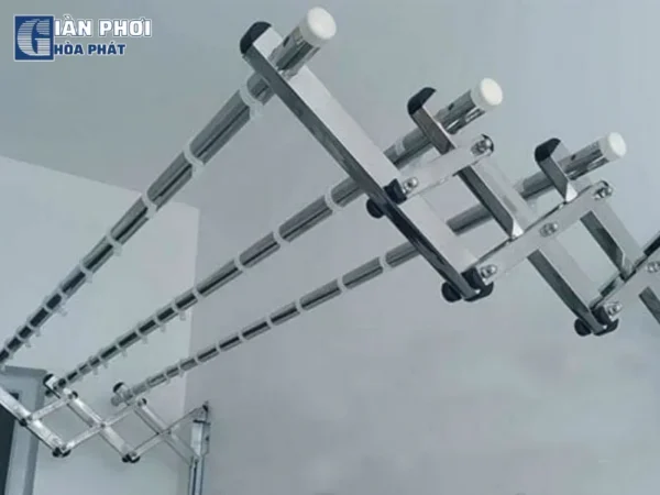 Giàn phơi xếp ngang inox 304