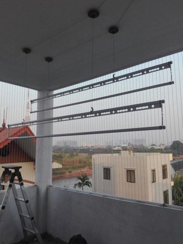 Giàn phơi Hòa Phát hệ 4 thanh phơi