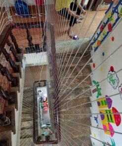 Lưới an toàn cầu thang trường mầm non